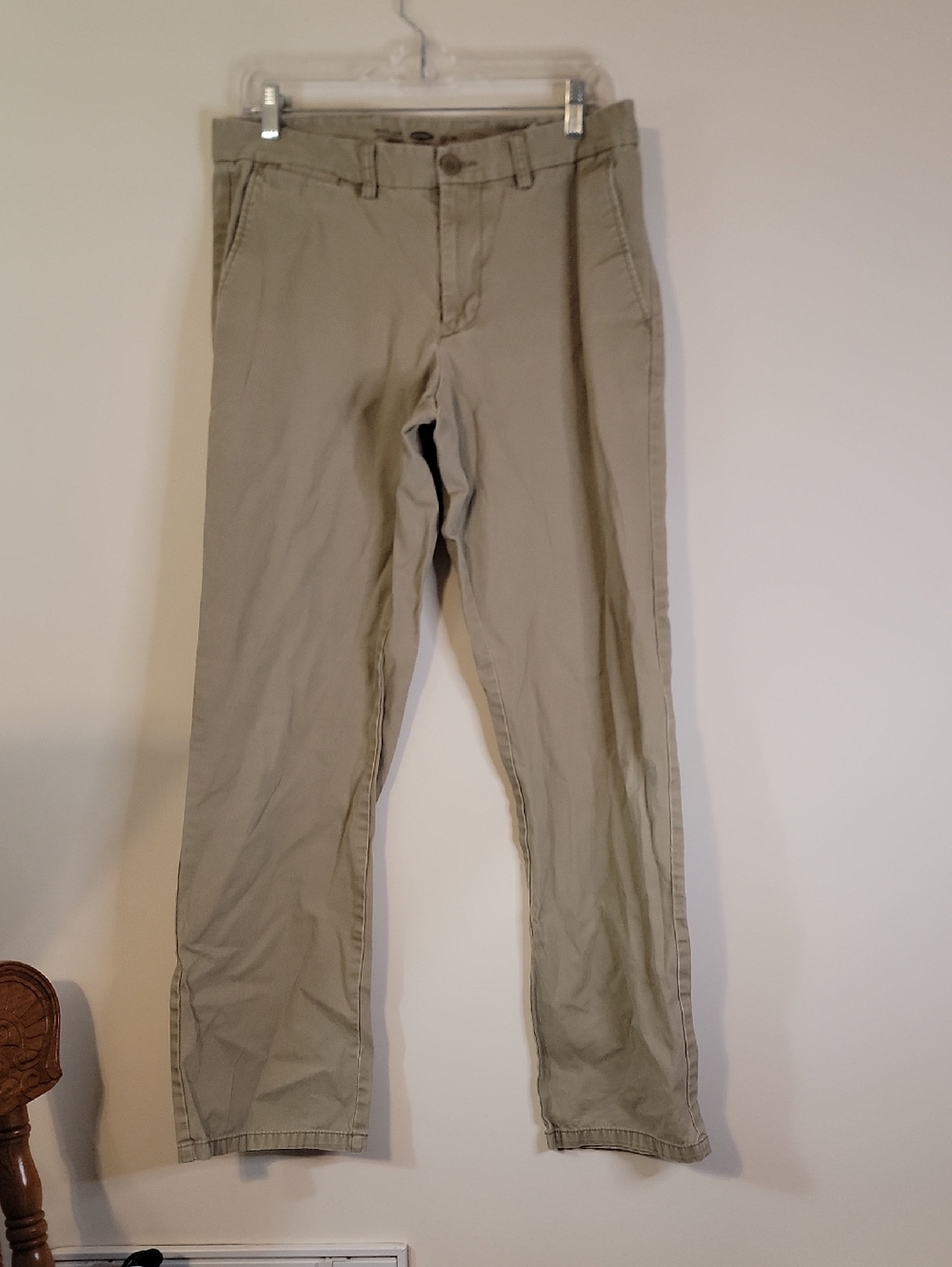 Old Navy Men's Straight Chino Pants - Light Khaki